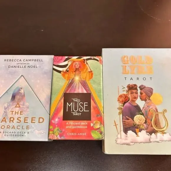 Set of 2 Tarot Card Decks & 1 Oracle Deck - Picture 2 of 10